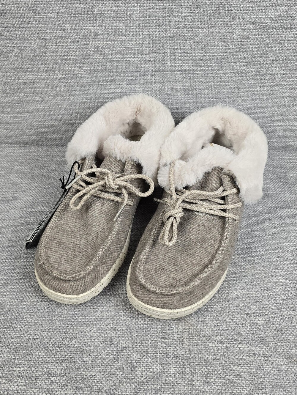 Hey Dude Britt (Wendy Fold) Booties Nut Color Womens Sz 6